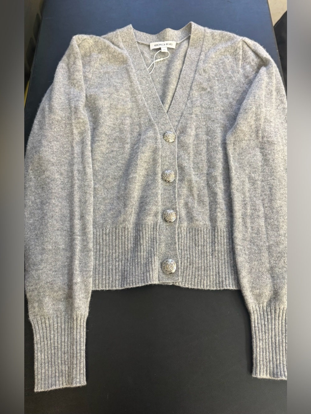 Veronica Beard grey cardigan